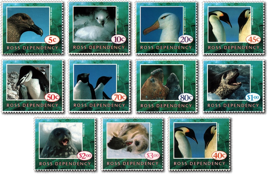 1994 Ross Dependency Wildlife Definitives